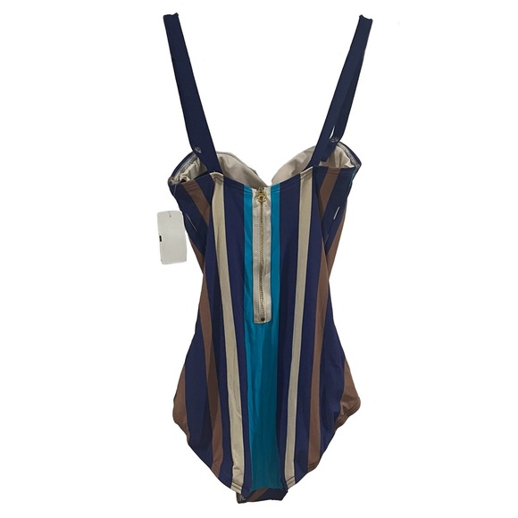 NWT Marc Jacobs pleated one piece swimsuit - Picture 2 of 6